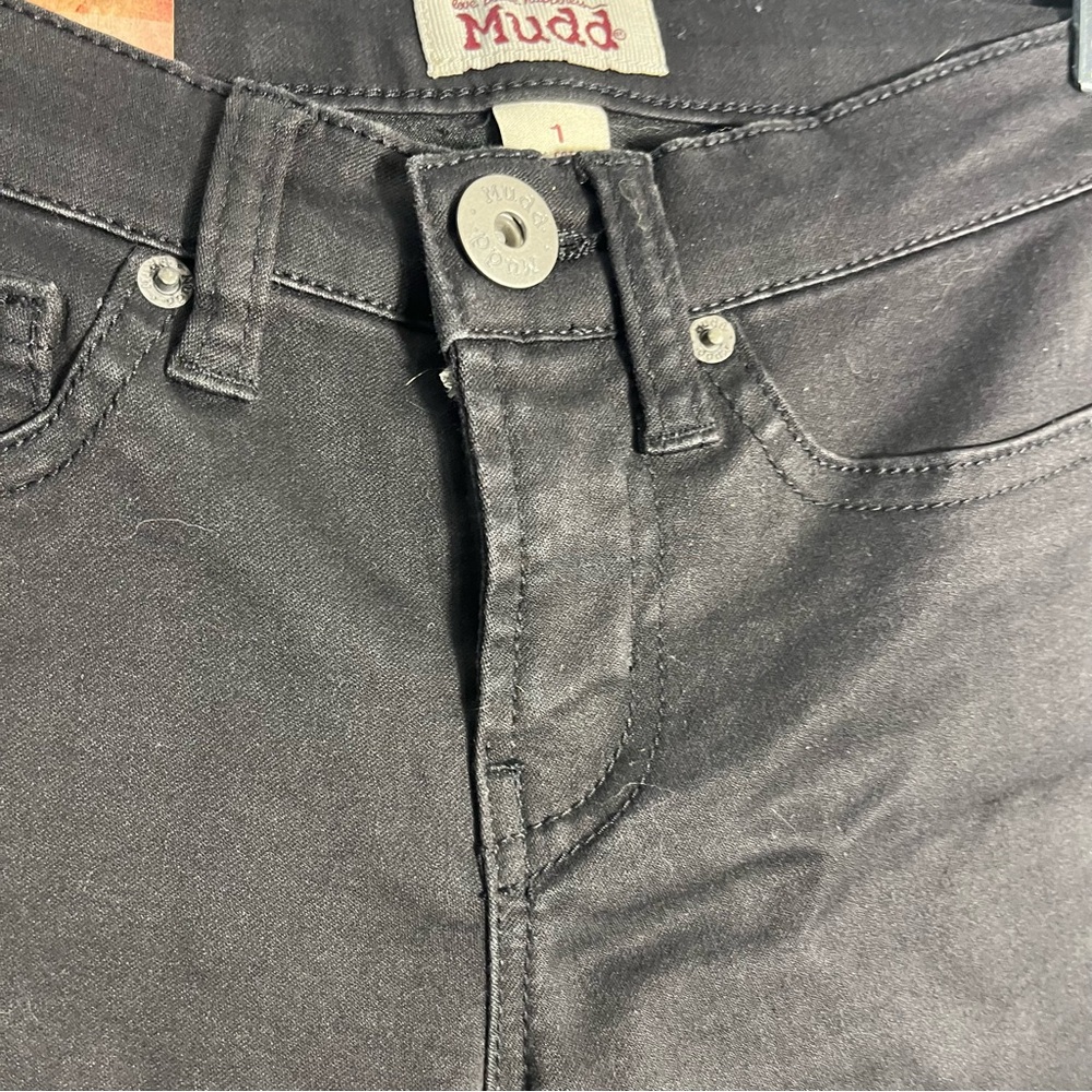Juniors' Mudd Super Skinny Jeggings Sz 1 NWT - Picture 2 of 9